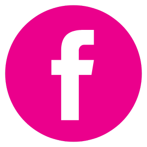 Facebook Logo Pink